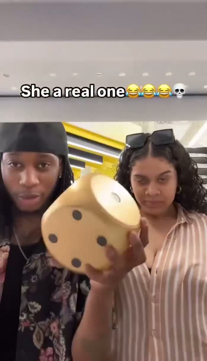 cover for #CaughtOnCamera  The moment she agreed to the game she was on go 😂 the dice was just for fun 🤩 #scoopz #follow #viralvideo #fyp