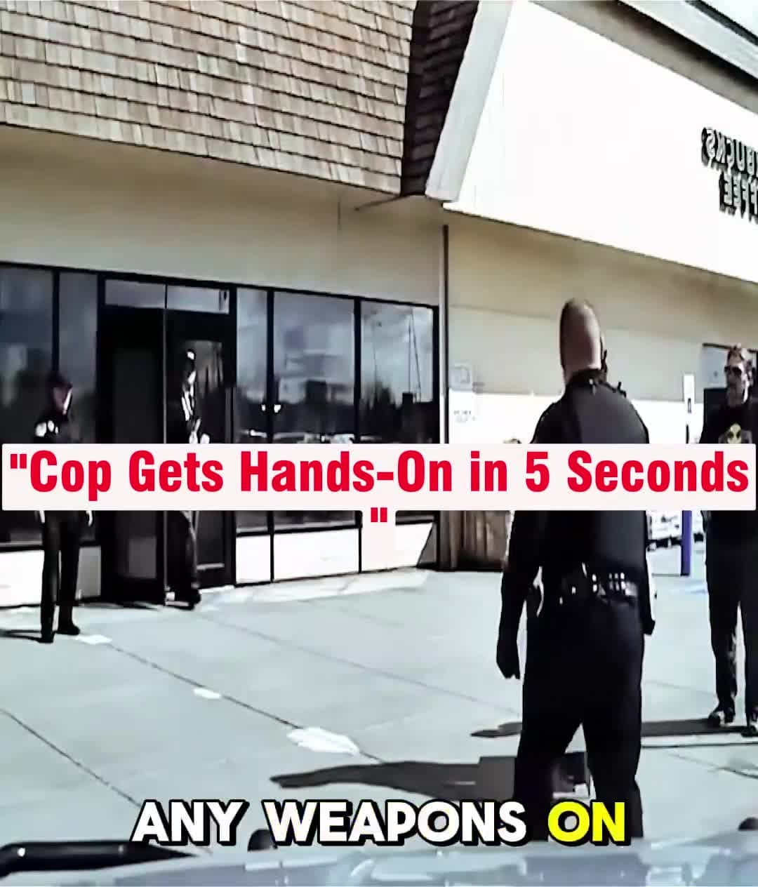 cover for Cop Gets HandsOn in 5 Seconds