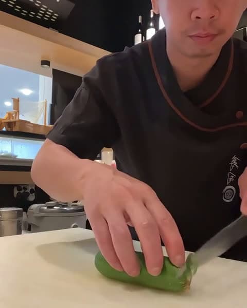 cover for Watch this cucumber transform into a stunning masterpiece! 🥒✨ #ArtSkills #FoodArt #Satisfying