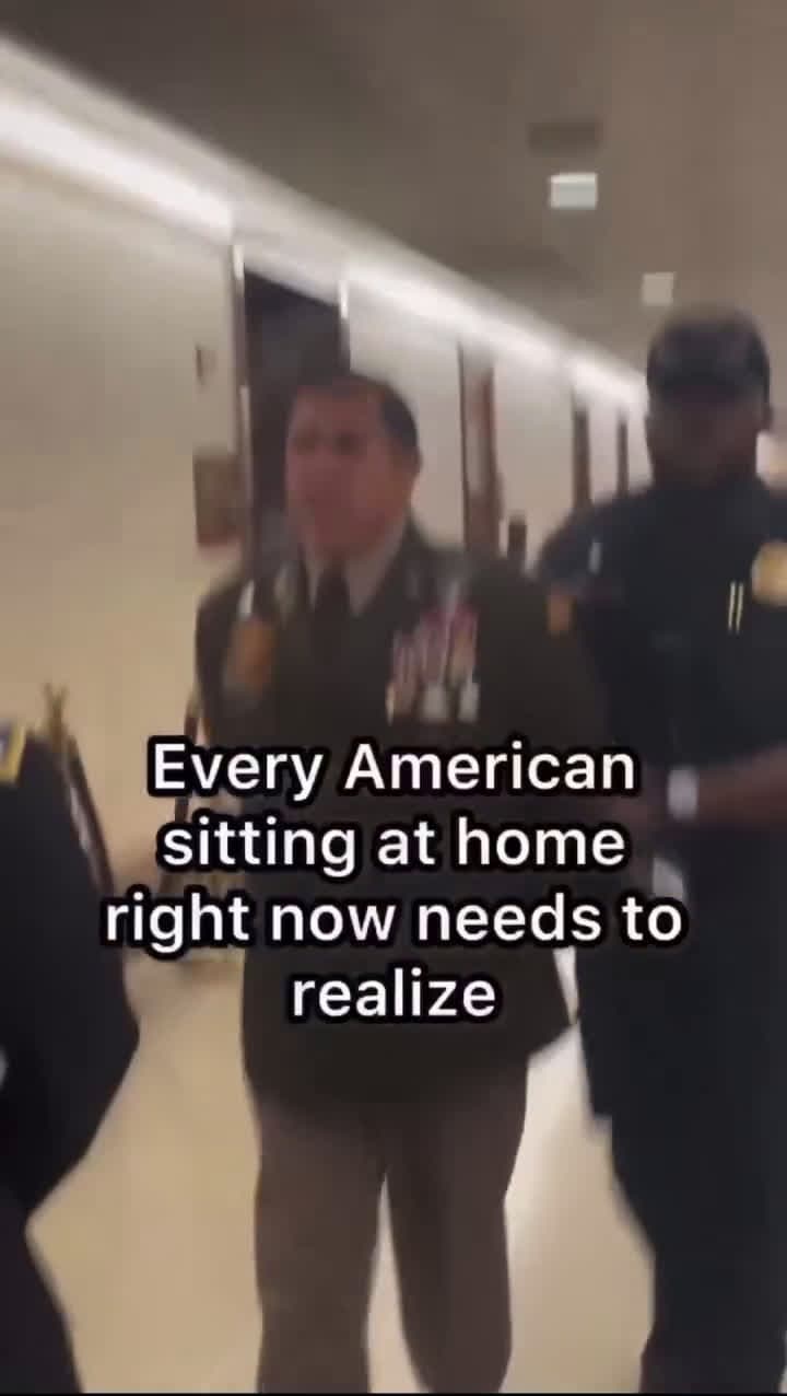 cover for Two U.S. military veterans were ARRESTED and removed from a Senate hearing after disrupting, accusing Congress of being complicit in genocide in Gaza.Former Army intelligence officer Josephine Guilbeau shouted as she was led away in handcuffs:"We are being arrested right now for interrupting a foreign affairs hearing on nominations because the U.S. is complicit in genocide! #SpreadTheLove #OddlySatisfying