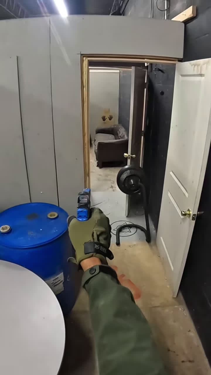 cover for When your teammate could’ve saved you but instead takes your soul with a scream! CQB is all about awareness and quick decisions. Train hard, stay sharp. 🔥 #CQB #TacticalTraining #ShootHouse #StaySharp