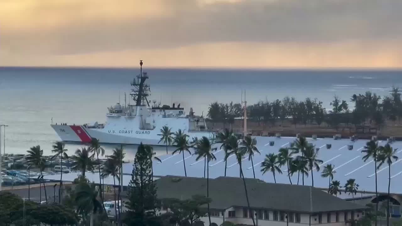 cover for Coast Guard orders evacuation of Hawaii harbors, closes ports to inbound traffic