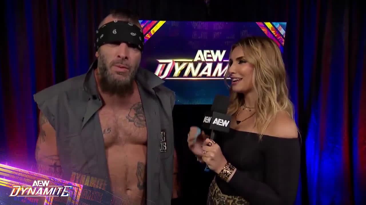 cover for Mark Briscoe delivers a powerful promo with a surprise guest! #AEWDynamite #WrestlingPromo #MarkBriscoe