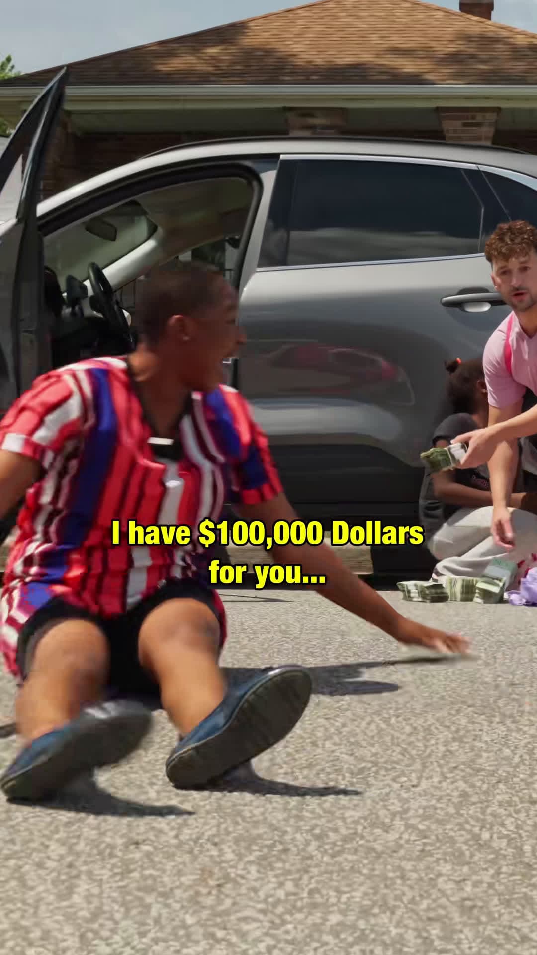 cover for #OddlySatisfying “I have $100,000 dollars for you”