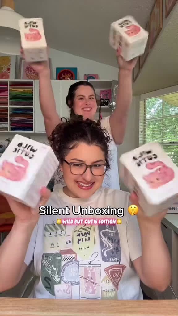 cover for just a little something to take the edge off @Becca @POP MART US #silentlabubuunboxing #unboxing #crybaby #wildbutcutie #crybabyshiny #labubu #popmart #asl #signlanguage #deaf #hardofhearing #lipreadinggirl #lipreading #deaftok...
