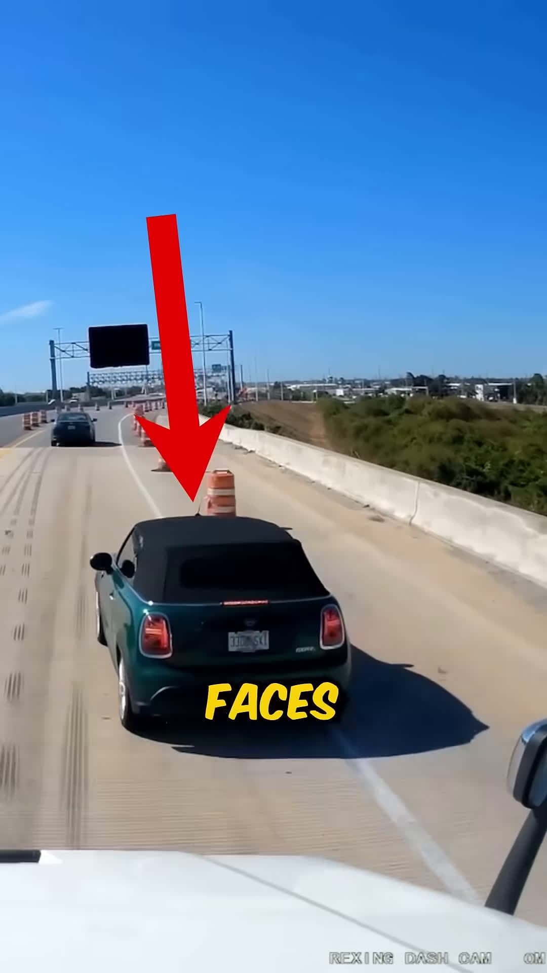 cover for Mini Driver Gets Instant Karma After Cutting Off a SemiTruck