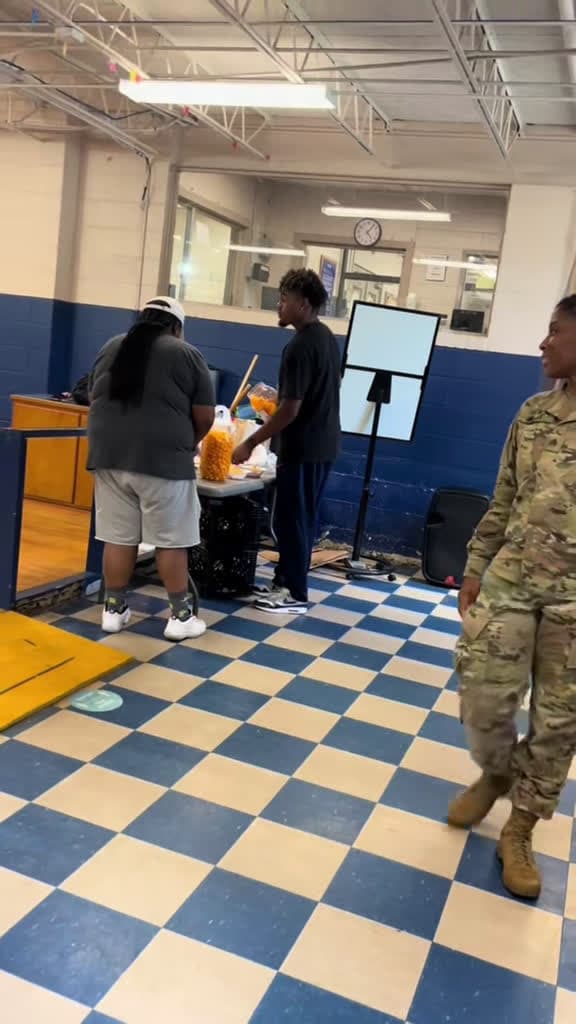 cover for Heartwarming reunion: SGT Miller returns home 🇺🇸🥰 #WelcomeHome #ReunitedMoments #MilitaryFamily