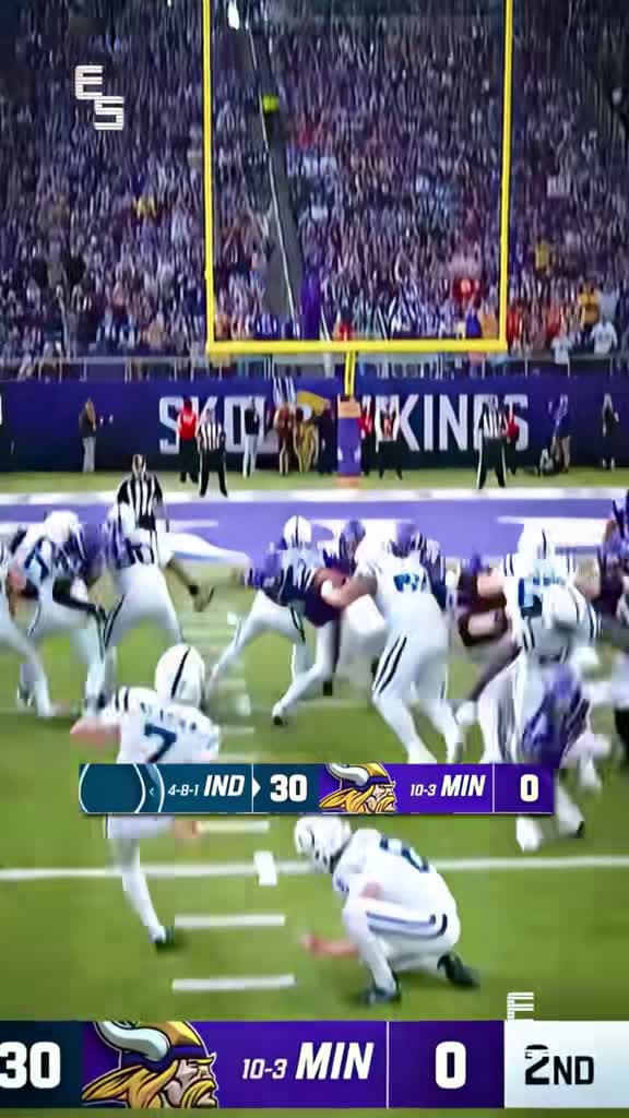 cover for Unbelievable NFL comeback by the Vikings! 🏈🔥 #NFL #MinnesotaVikings #Comeback