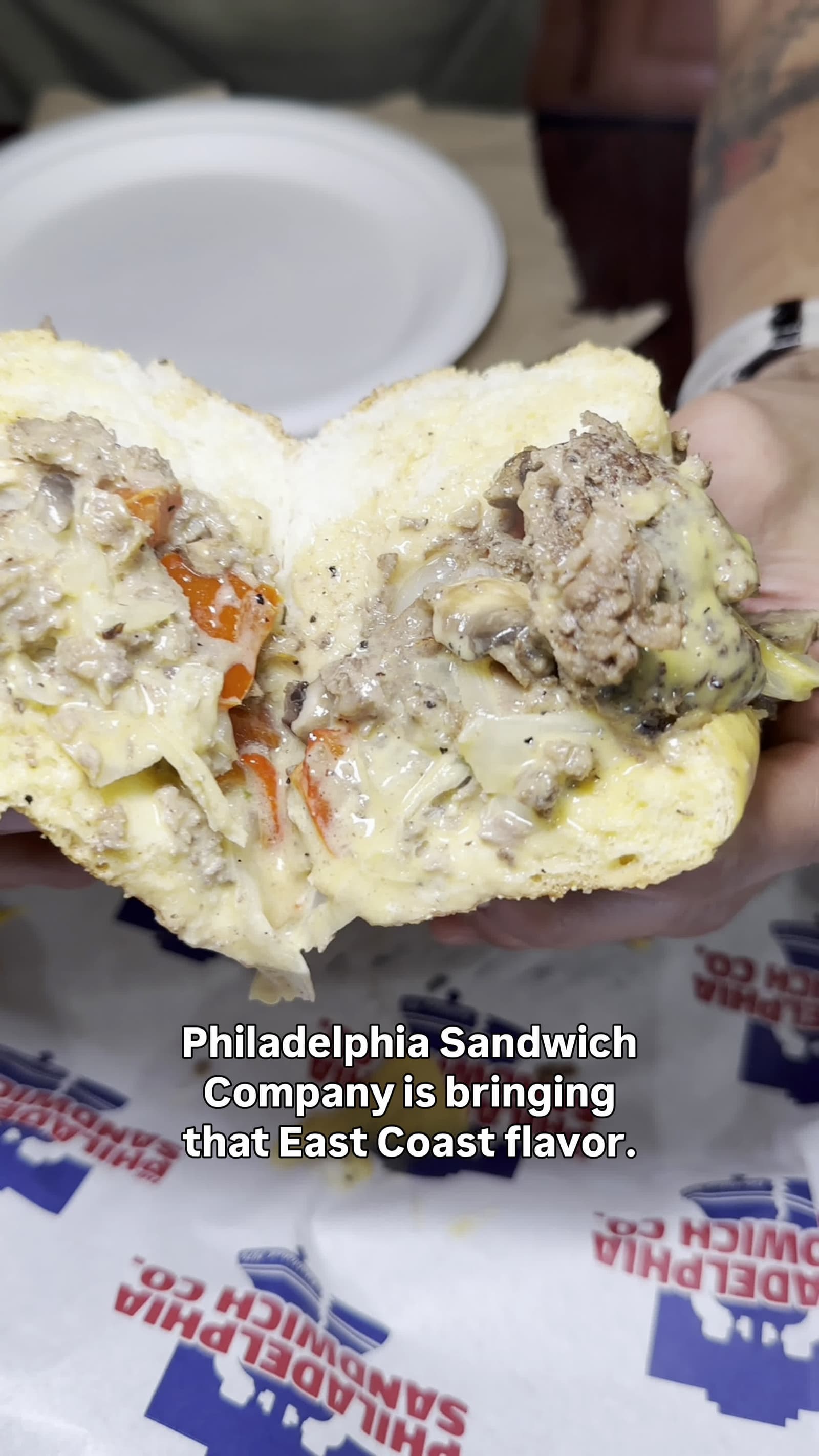 cover for 📍Philadelphia Sandwich Company is bringing that East Coast flavor to SoCal!We’re talkin’ cheesesteaks loaded with bell peppers, onions, mushrooms, juicy meat, and finished with that iconic cheese whiz drizzle 🤤Want something ...
