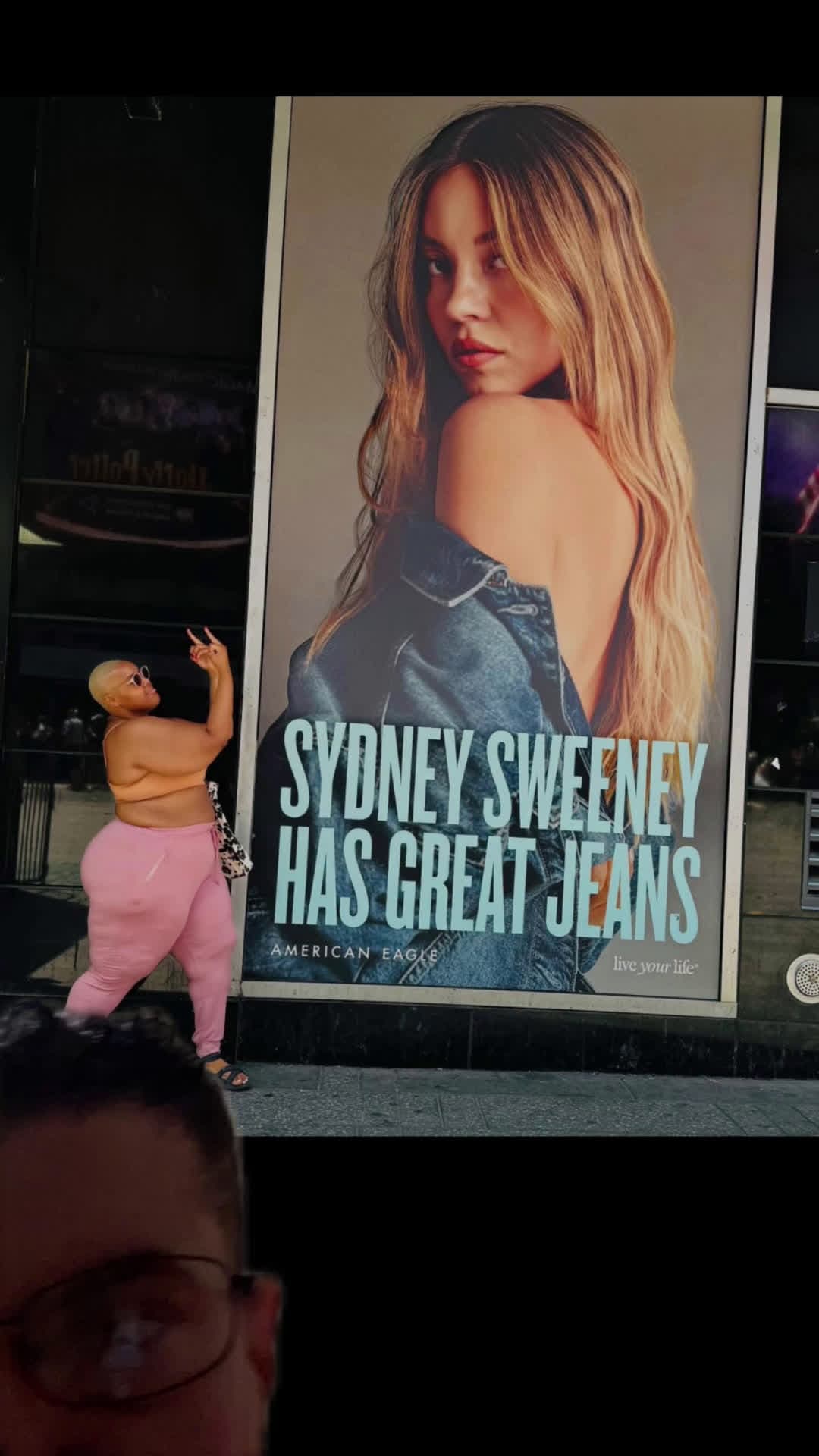 cover for #UnpopularOpinion Sydney Sweeney