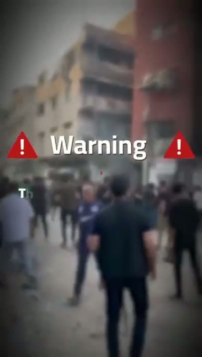 cover for ⚠️Trigger warning: Hamas conducts public execution in Gaza City Square