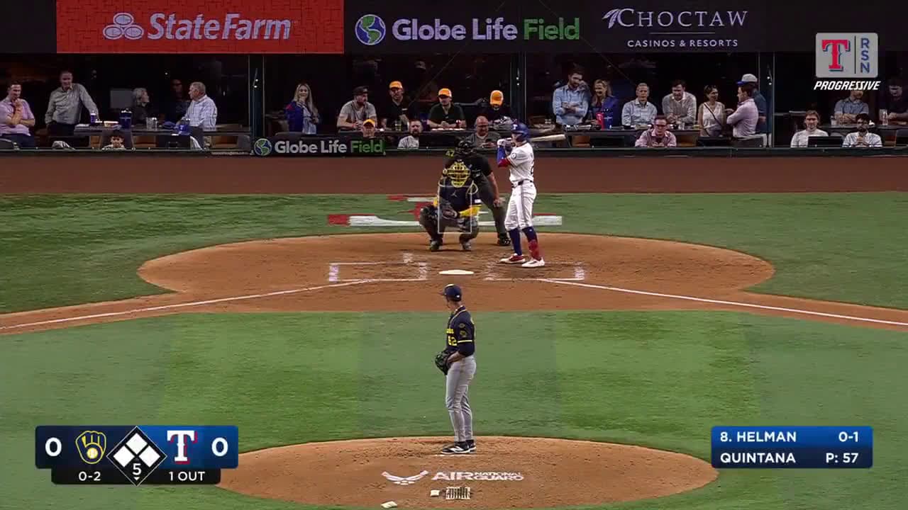 cover for Michael Helman's grand slam breaks the scoreless tie in the 4th! 💥⚾ #MLB #GrandSlam #BaseballHighlights