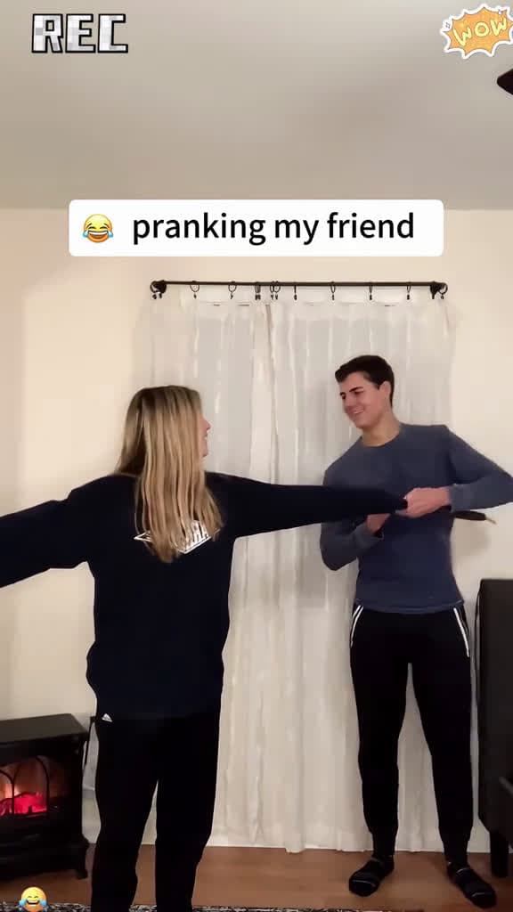 cover for The way she screamed funny prank fyp fyp haha funnytiktok viral 76190 #trending