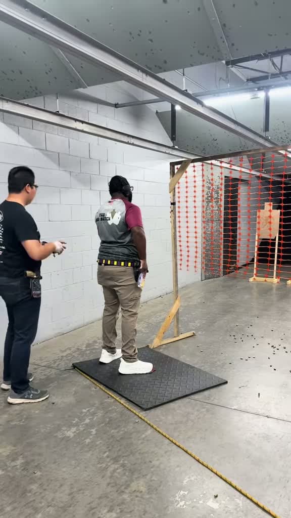 cover for Can you spot the safety hiccup? 🔥🔫 #FirearmSafety #SafetyFirst #StayAlert
