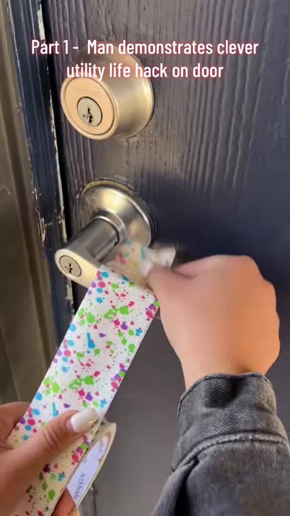 cover for Genius door hack you need to try! 🔧 #LifeHack #DIY #SmartTips