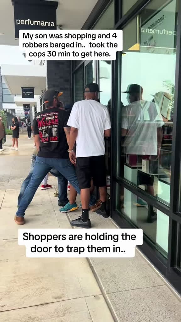 cover for Shocking robbery at Tanger Outlets Nashville caught on camera — cops on the scene 🚨 #Robbery #CaughtOnCamera #Nashville #Cops