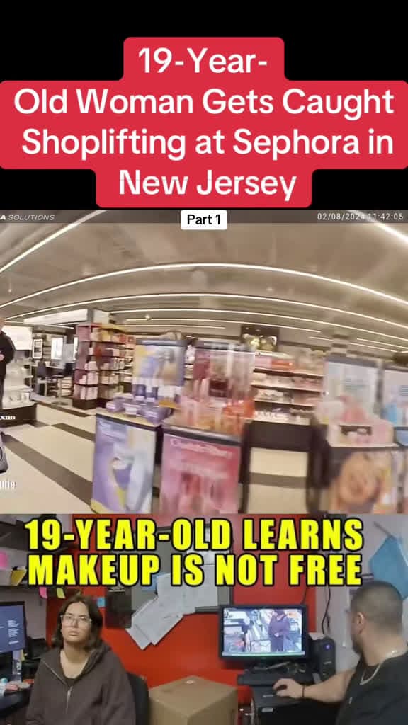 cover for Caught shoplifting at Sephora in New Jersey — you won’t believe what happened next 🛍️ #Sephora #Shoplifting #NJ #CaughtOnCamera