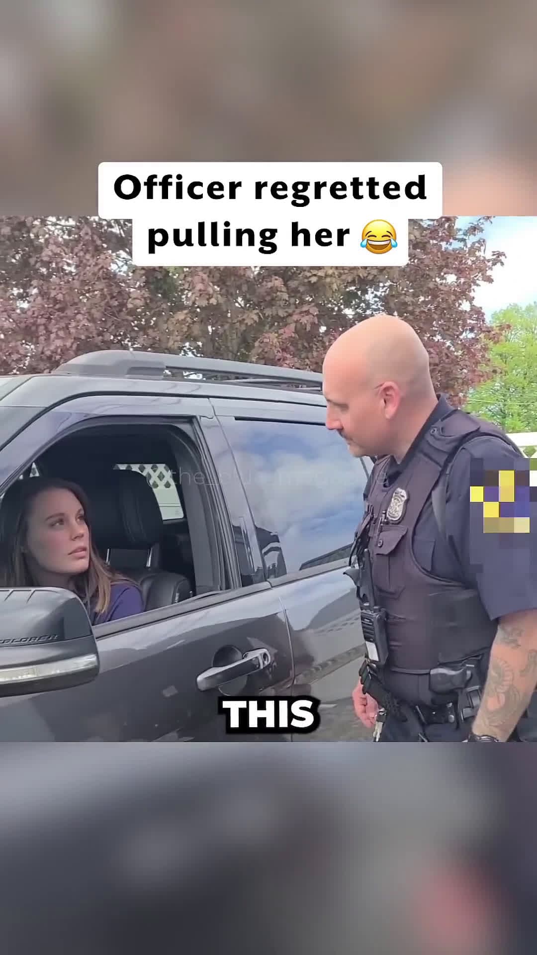 cover for Police officer quit after this 😂 #shorts #bodycam 