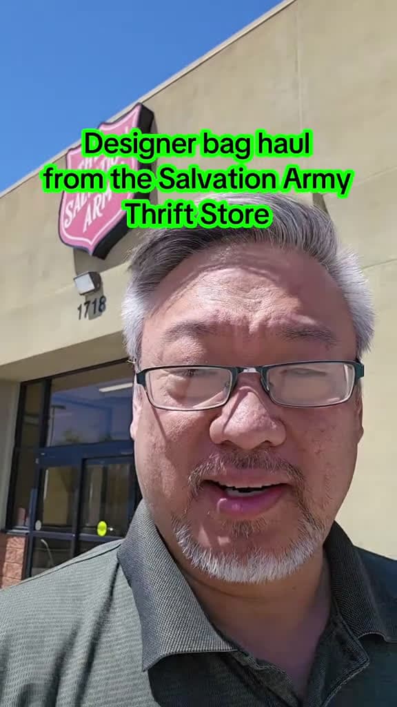 cover for Thrifting Designer Bags at Salvation Army