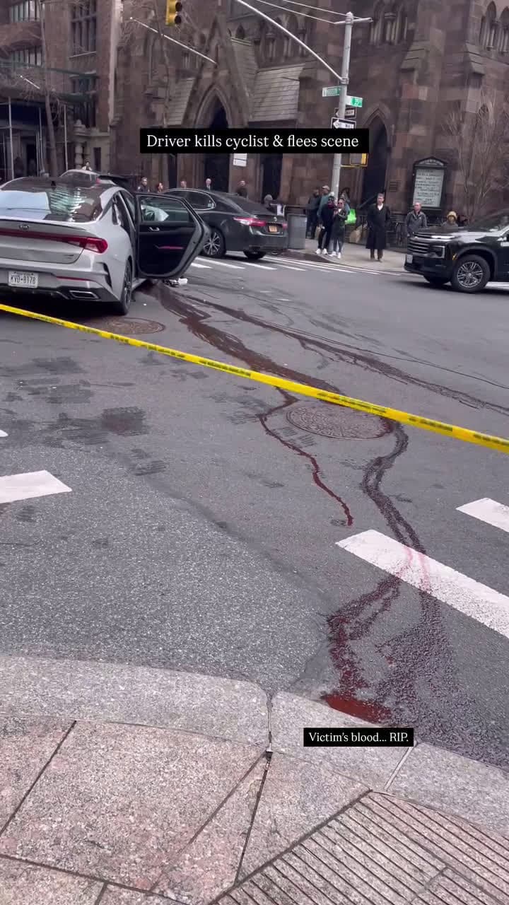 cover for #UnpopularOpinion Be careful out there… #nyc #madisonave edit- does anyone know what happened to the Vic- I spoke to an eye witness (mid 30s female) who explained the crash, and the suspect fleeing… I saw the ambulance