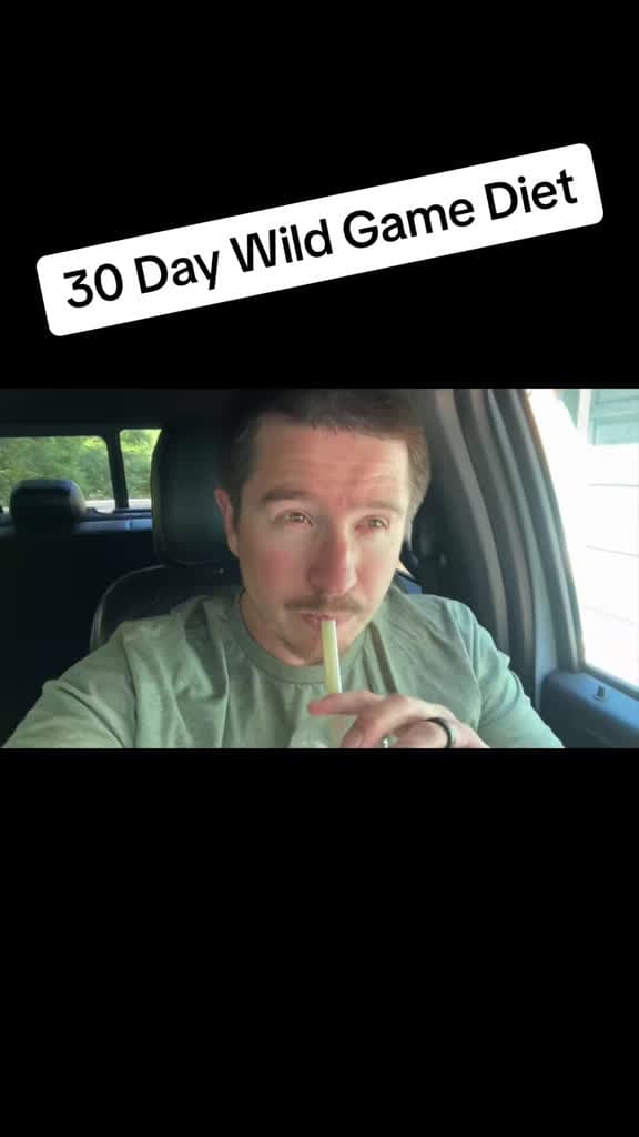 cover for 30 days of wild game for every meal — breakfast, lunch, and dinner. Catch, Cook, and Clean your way to a leaner you. Starting at 214.8 lbs, follow my weight-loss journey as I feature venison, elk, turkey, and more 🥩 #wildgameco...