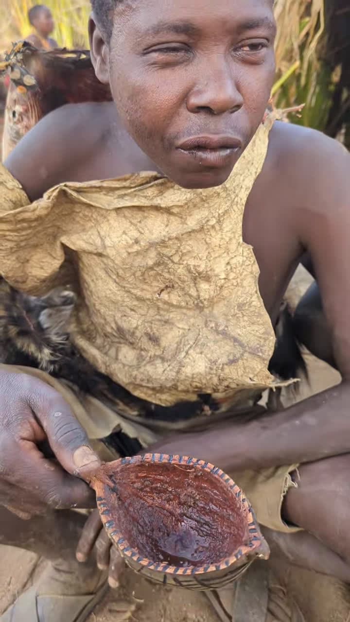 cover for hadzabe tribe enjoy their favorite meal