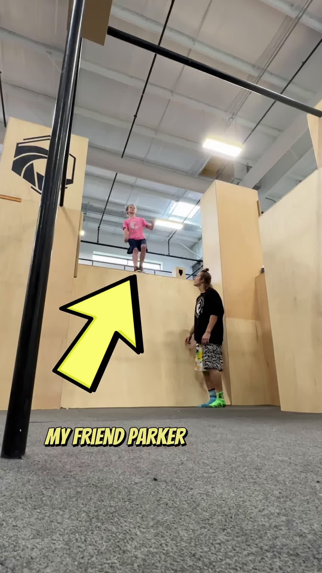 cover for THIS KID CAN JUMP SO FAR TO AN 8 FOOT HIGH BAR! Location MOTIVE School of Movement