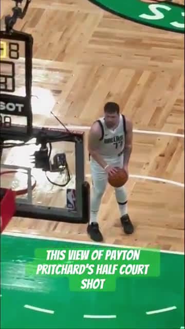 cover for Payton Pritchards Halfcourt Buzzer Beater From The Seats Of TD Garden