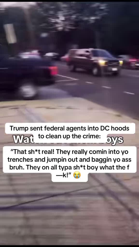 cover for Trump deploys more federal agents to DC as Mayor Bowser disputes crime stats — is Washington headed for a crackdown despite falling crime rates? 🚨 #Trump #DC #Crime #FederalAgents #News
