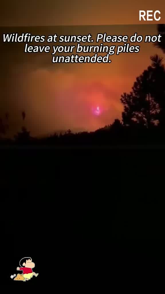 cover for Devastating wildfires rage across eastern Washington, forcing evacuations and turning skies red day and night. 9,500 acres burned, 0% contained. #WashingtonFire #Wildfires #Evacuation 🔥