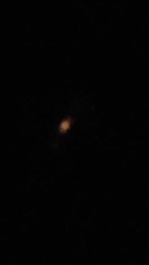 cover for A mysterious light floated around for 2 minutes during a meteor shower — what could it be? ✨👀 #MeteorShower #MysteriousLight #NightSky #WhatIsThis