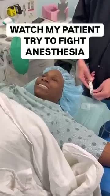 cover for When a patient thinks they can outsmart anesthesia 🤔 #MedicalMysteries #AnesthesiaFunny #HealthcareHumor