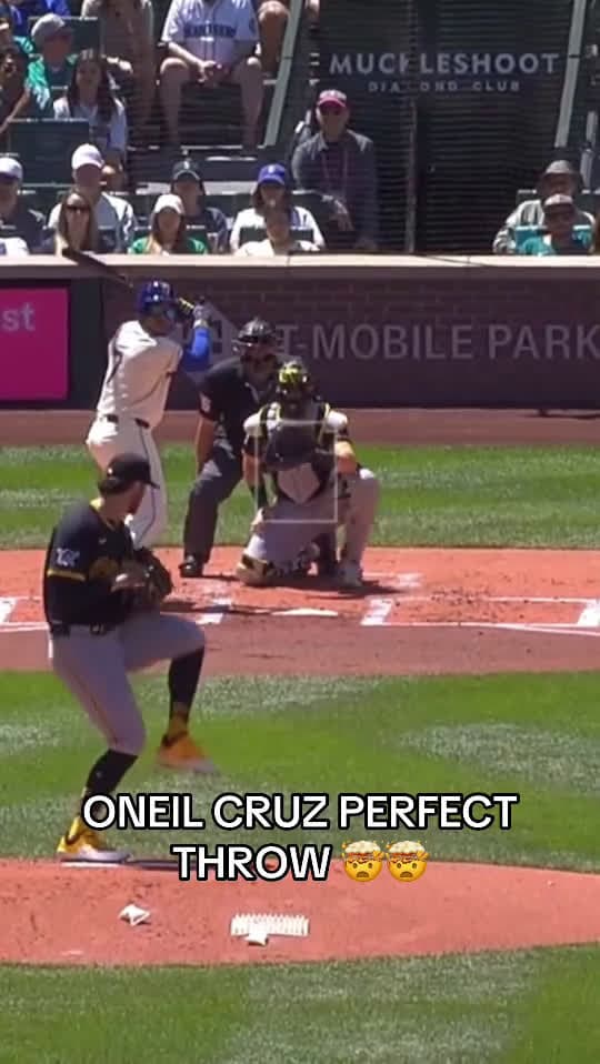 cover for 105.2 MPH THROW FROM ONEIL CRUZ OMG. 😱😱 (@MLB) #baseball #mlb #pirates #sports #baseballtiktok created by House of Highlights with House of Highlights’s original sound