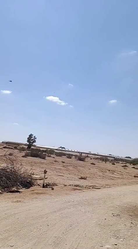 cover for Israeli helicopter downs Houthi drone over southern Israel 🇮🇱🚁 #BreakingNews #MiddleEast #DroneStrike #Israel #Defense