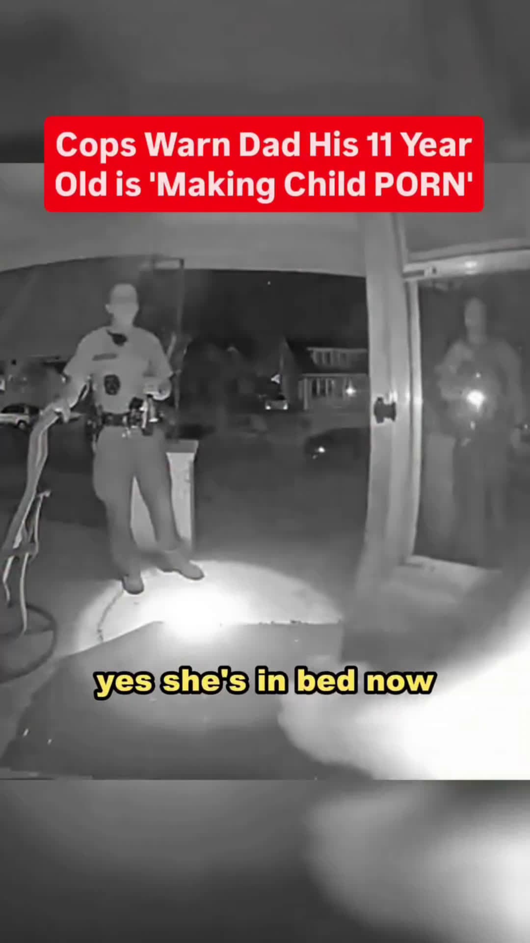 cover for Cops warn dad his 11 year old is ' Making child Porn ' #bodycam #scoopz #fyp #crime #police #cops 
