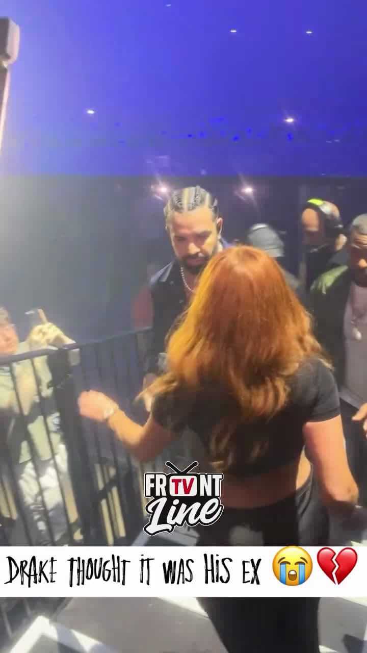 cover for Drake thought he saw his ex while performing