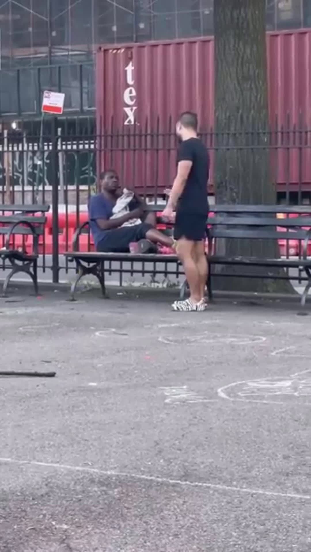 cover for Homeless Man Couldn’t Believe It When I Did THIS 🥹❤️