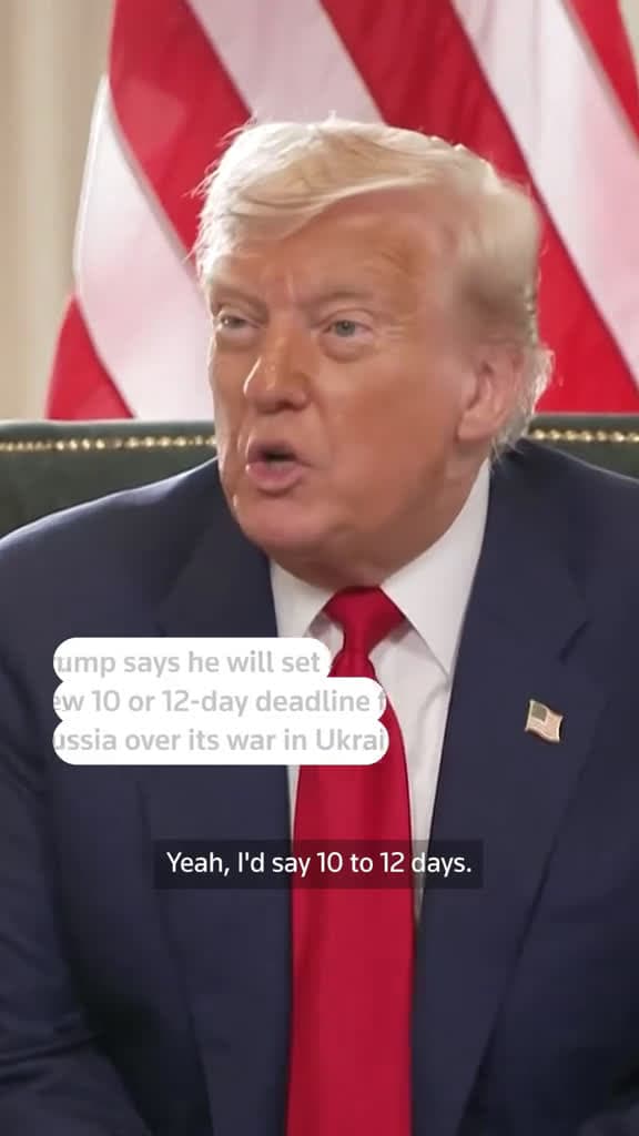cover for Trump Issues Ultimatum to Russia Over Ukraine Conflict