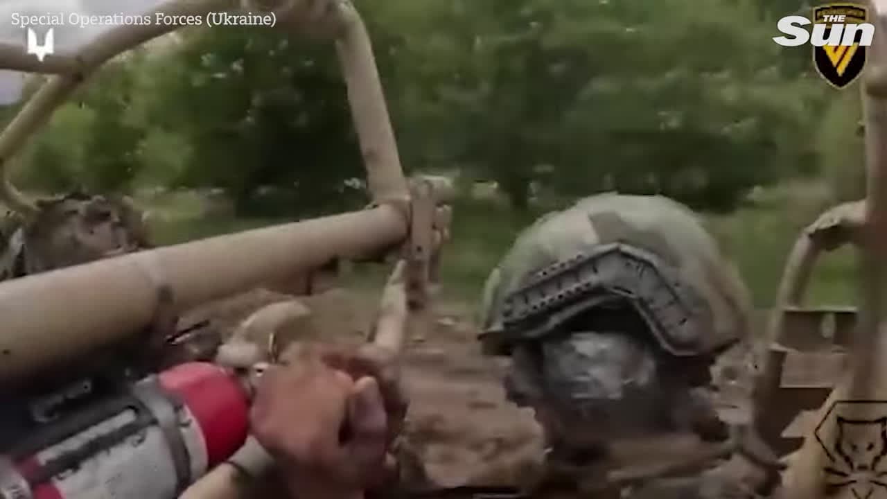cover for Ukraine’s special forces AMBUSH Russian troops in deadly border clash