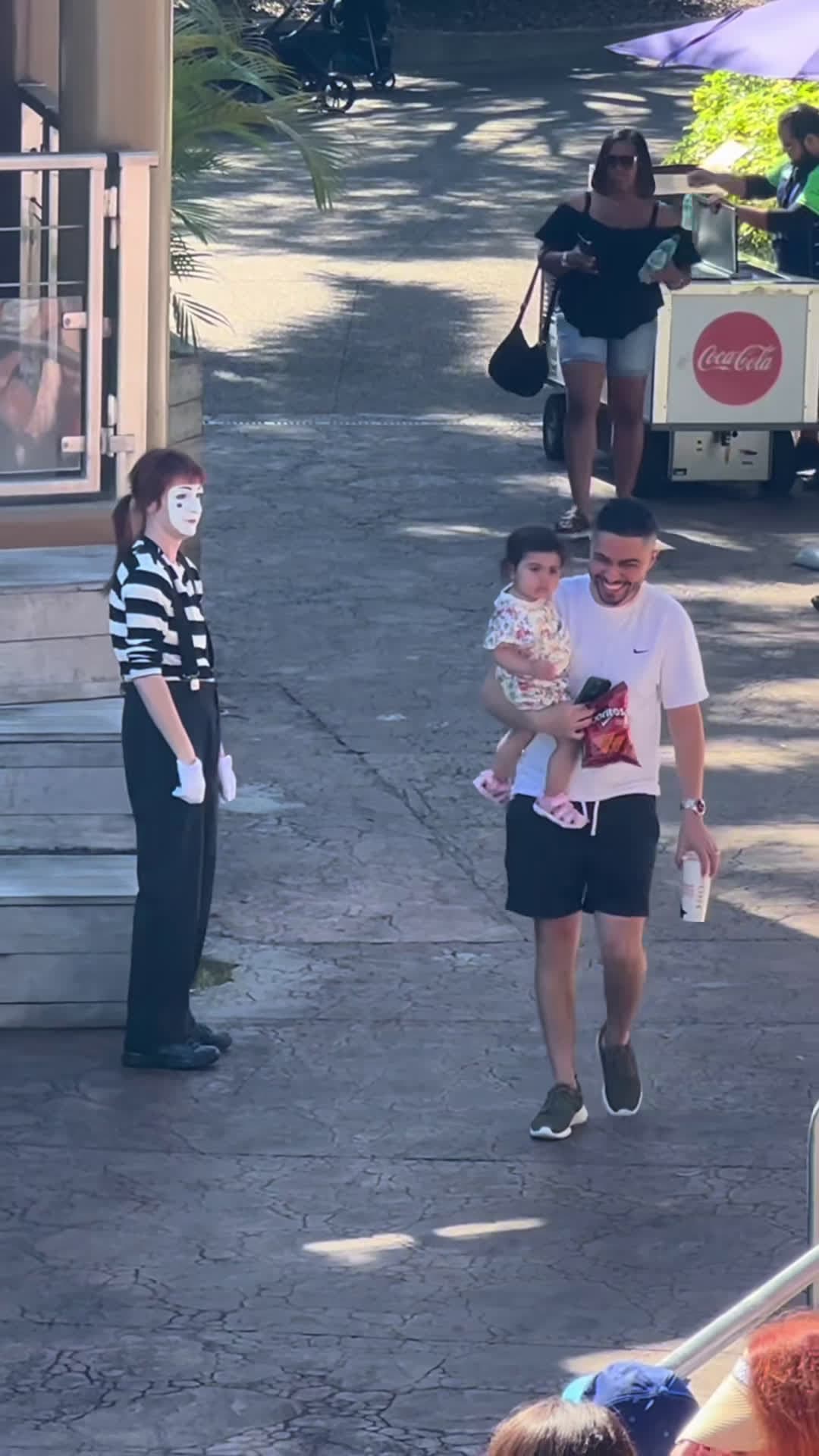 cover for #FirstVideoChallenge Megan the Mime Best Moments ｜ Seaworld Orlando Mime Compilation 