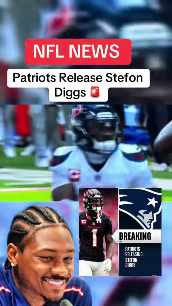 cover for Breaking: Stefon Diggs released by the Patriots! What’s next for the star WR? 🏈 #NFL #StefonDiggs #Patriots #SportsNews
