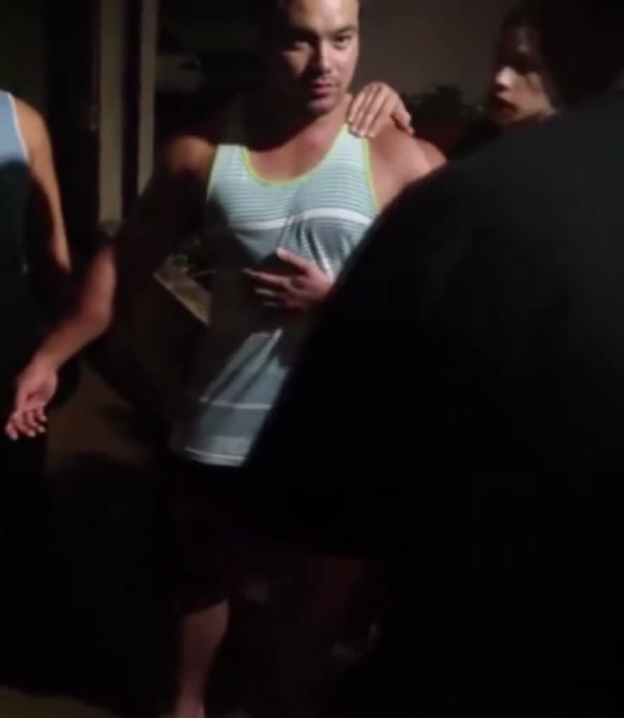 cover for Tourist messes with Hawaii locals  #fights  #caughtoncamera