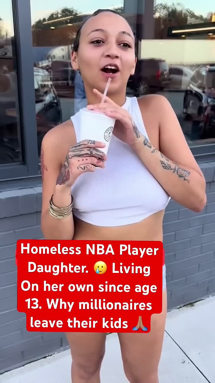 cover for #Homeless #Daughter of Famous #NBA #Player