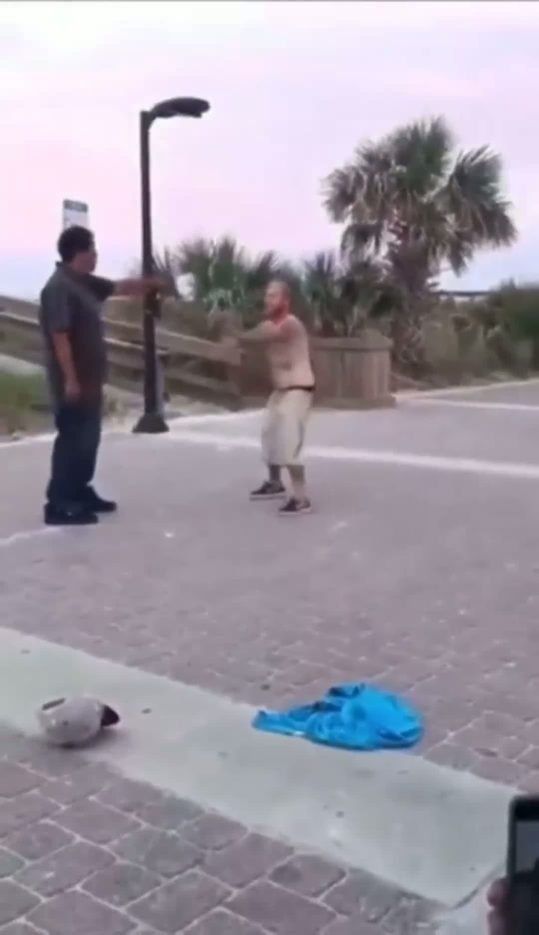cover for Mac miller looking mf gets put in choke hold after spitting at guy