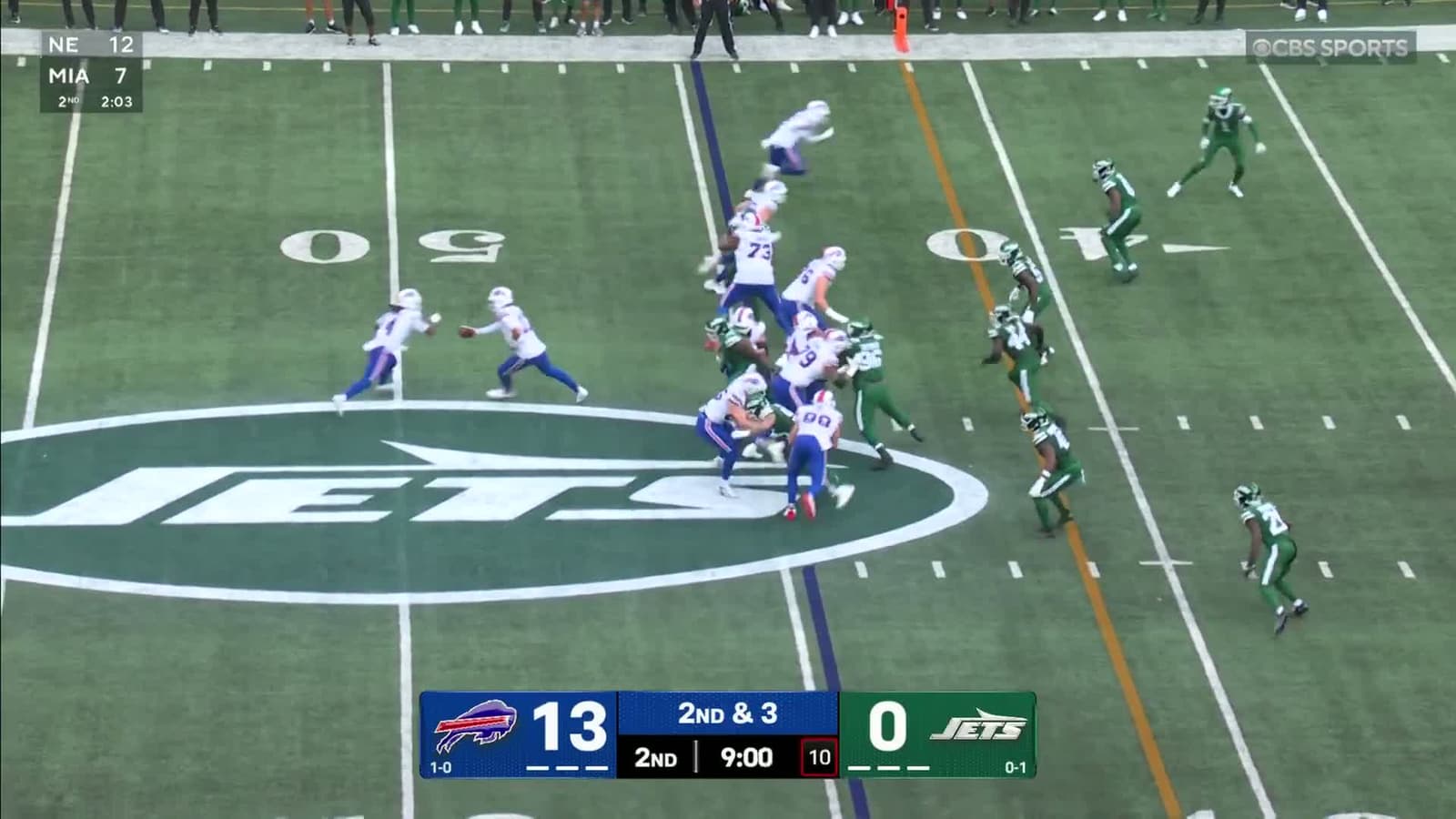 cover for James Cook’s insane juke leads to a stunning 44-yard TD!🔥 #NFLHighlights #JamesCook #Touchdown