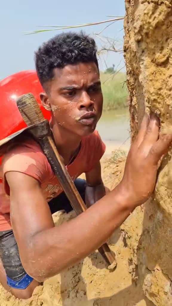 cover for You won't believe how this fisherman finds a hidden catfish sanctuary! 🎣 #FishingAdventures #CatfishCave #RiverMysteries