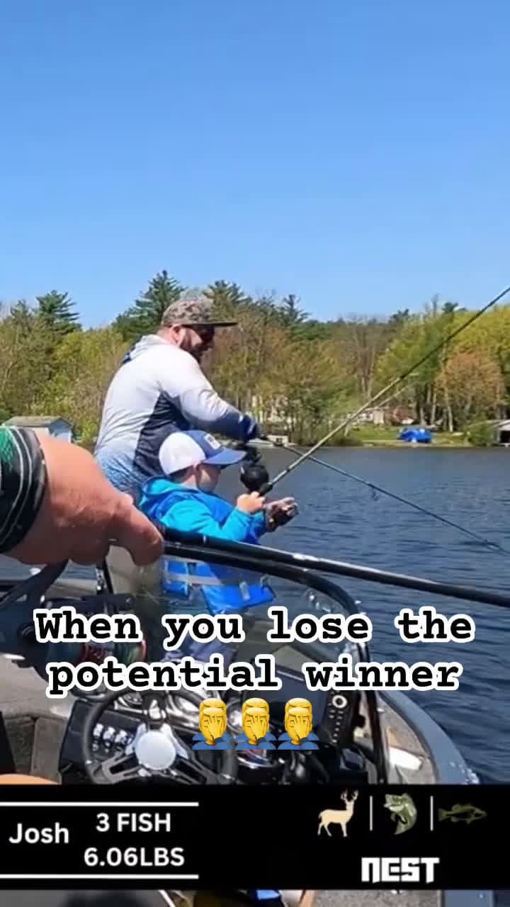 cover for Hate it when that happens fishing bass outdoors fish lake ocean tournament