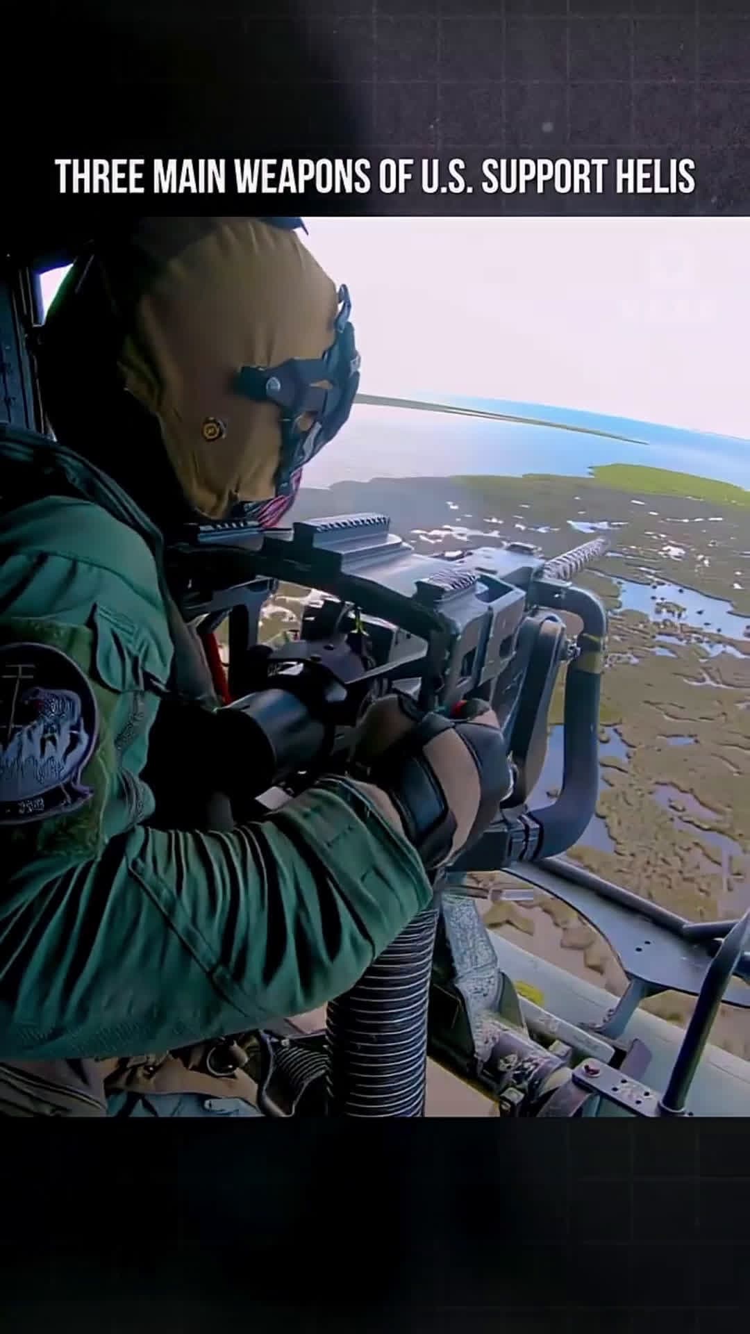 cover for Three Main Weapons of U.S. Support Helis#army #military 