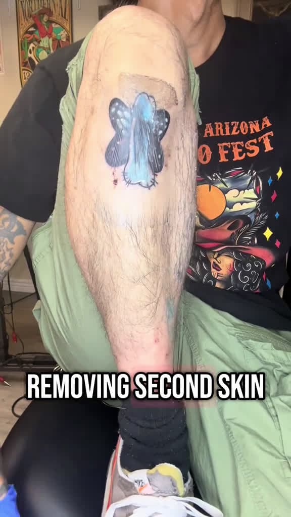 cover for Tattoo Aftercare: Adhesive reactions are rare—most irritation comes from soap trapped under the bandage. Change the first bandage after 24 hours; the second can stay on 2–6 days depending on the session. A quick guide for first...