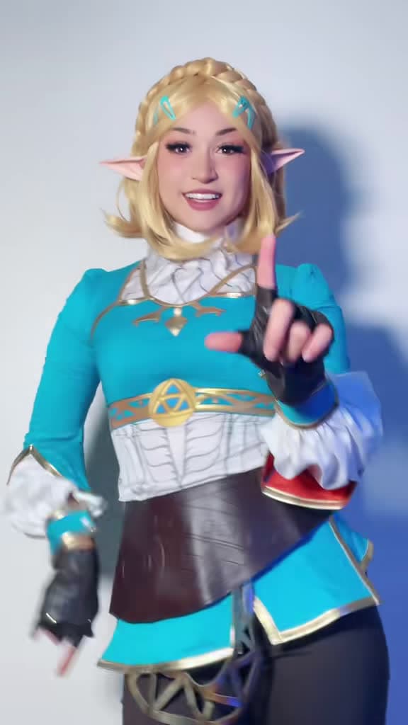 cover for Gracefully slaying the beat in Zelda cosplay 💃 #ZeldaCosplay #Dance #Cosplay